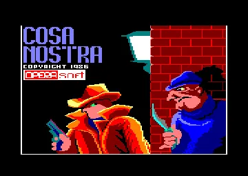 Cosa Nostra (S) (1986) (Trainer) screen shot title